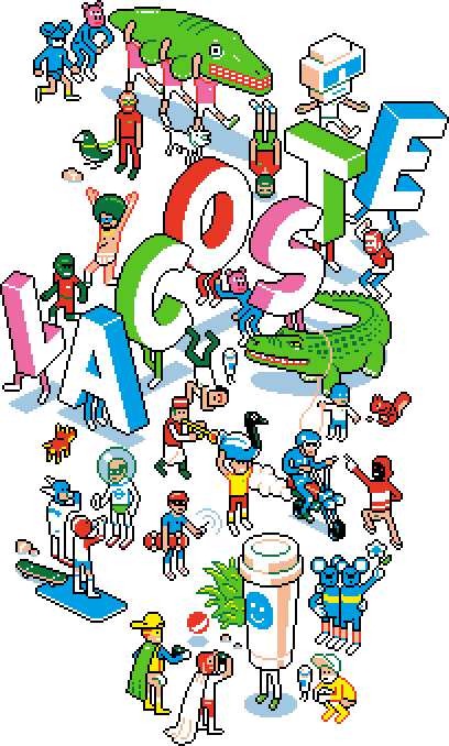 Dvl Lacostetees Allover 04k 10c - Art (408x678), Png Download