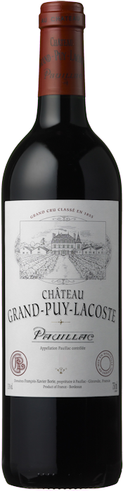 Château Grand Puy Lacoste - Chateau Grand Puy Lacoste 2013 (181x700), Png Download