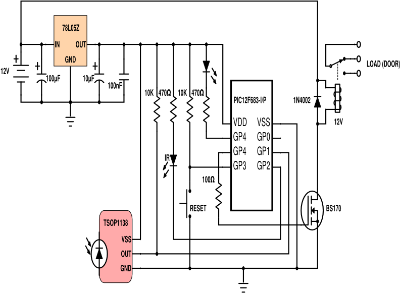 Electronic Rat Trap Circuit (800x600), Png Download