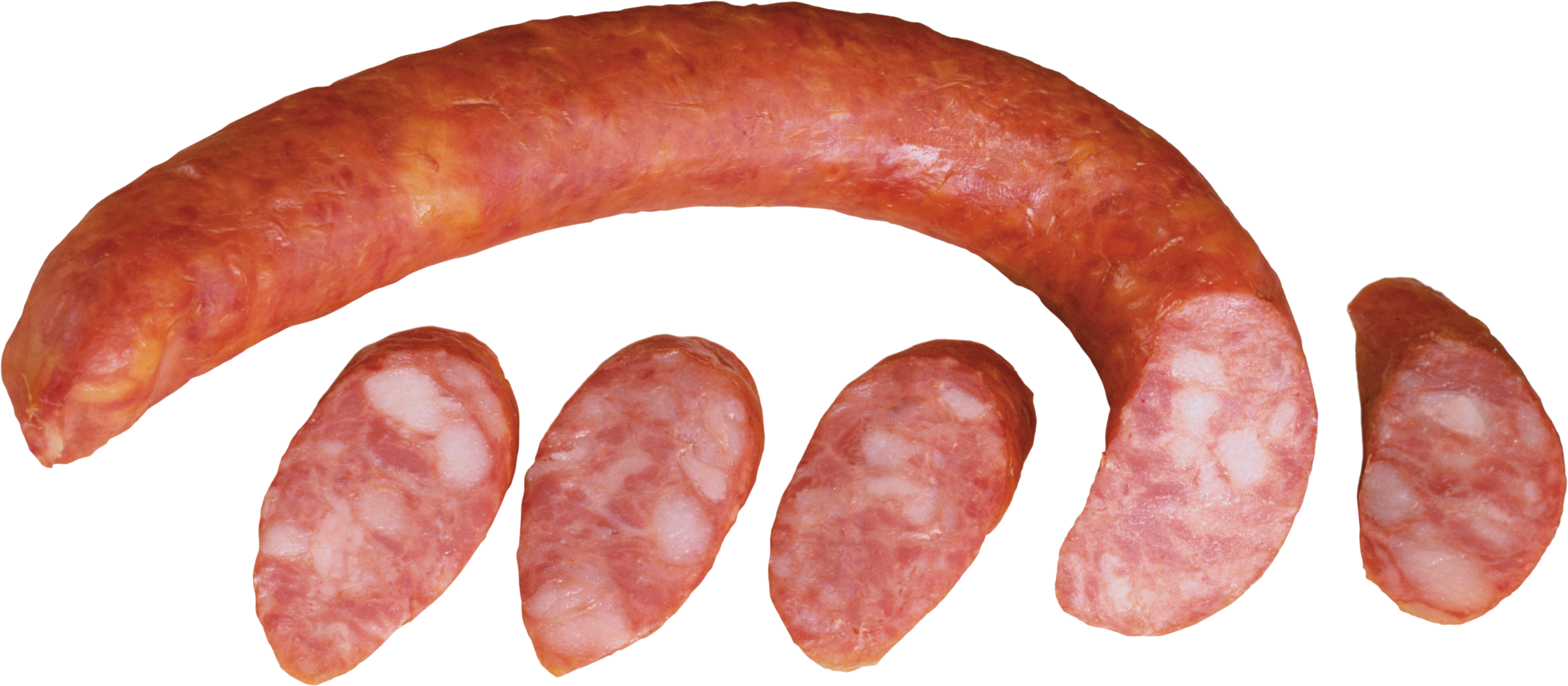 Sausage Clipart Transparent Background (3520x1541), Png Download