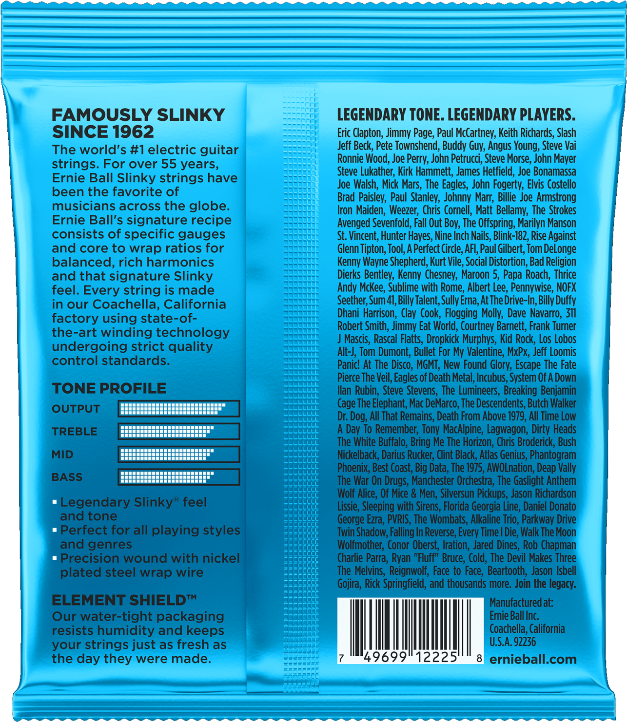 Ernie Ball Slinky Fake (1600x1600), Png Download