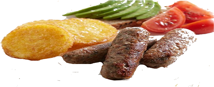 Vegan Pinto Bean Breakfast Sausage - Breakfast Sausage (800x400), Png Download
