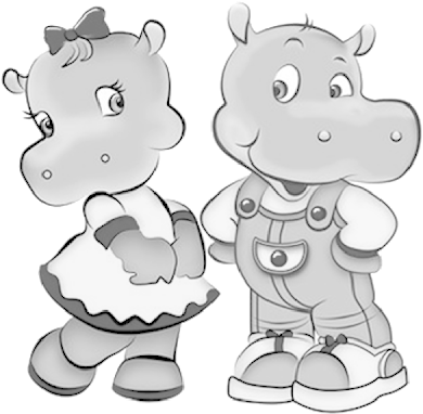 Baby Hippo Images Hippopotamus Images - Hippopotamus (400x400), Png Download