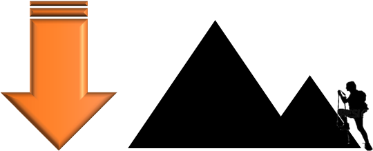 Ascensión Al Triglav - Triangle (549x227), Png Download