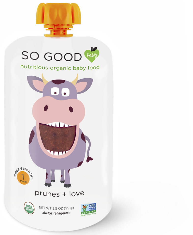 Prunes - Baby Food (786x957), Png Download
