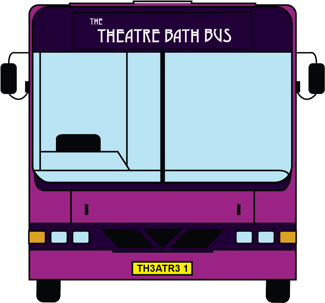 Advertisement - Bus Theatre (1185x1121), Png Download