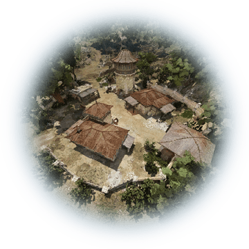 A Farm Owned By Monta Ahto - Aerial Photography (360x360), Png Download