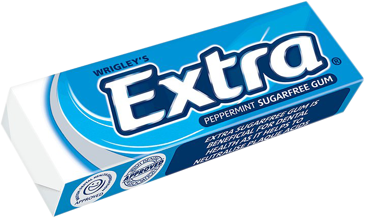 Chewing Gum Extra Peppermint (750x750), Png Download