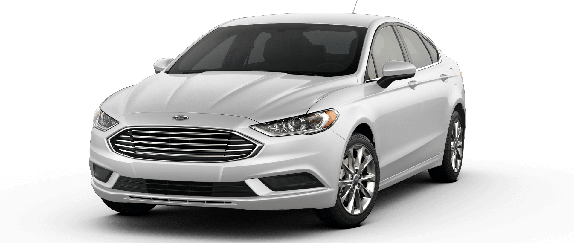 White Platinum* - Ford Fusion (1920x813), Png Download