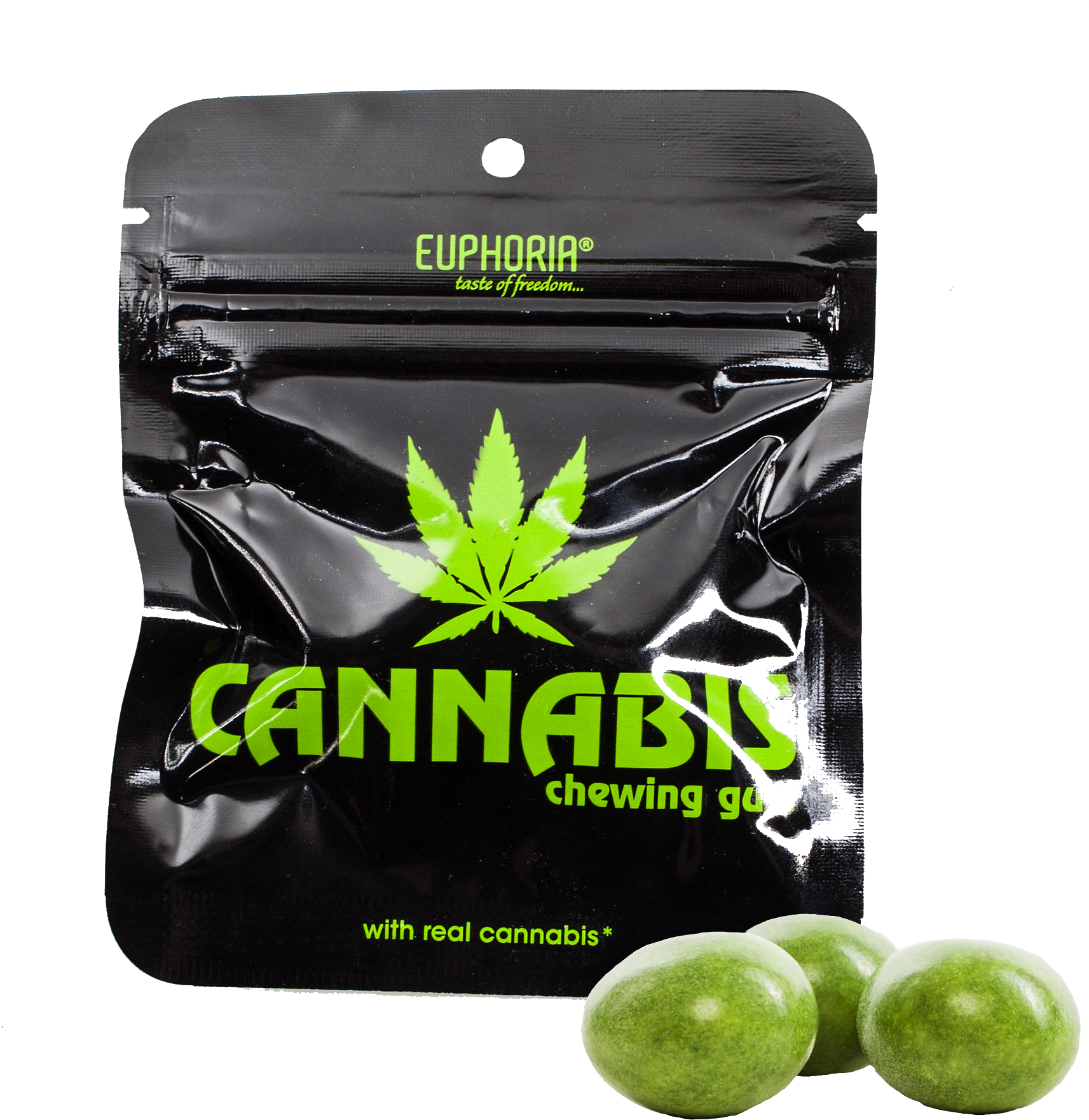 Cannabis Chewing Gum (2100x2100), Png Download