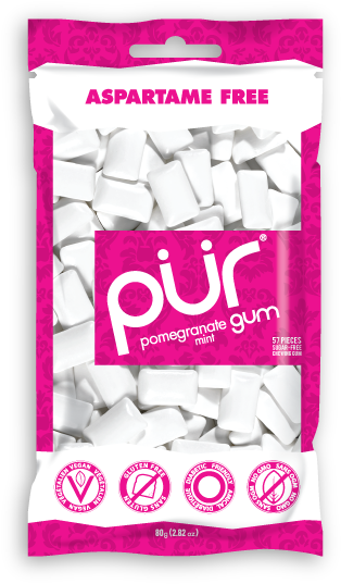 Pome Bag Front Grande - Bag Of Pur Gum (351x600), Png Download