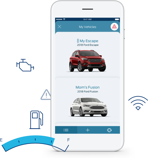 Download Fordpass My Vehicles Ford Escape Ford Fusion City Car Full Size PNG Image PNGkit