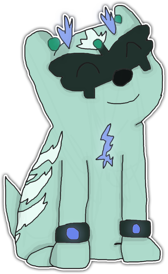 790 - Mo - Mino - Shiny - Cartoon (585x955), Png Download
