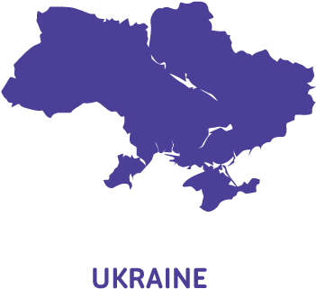 Ukraine Map Vector - Ukraine A Developing Country (400x400), Png Download