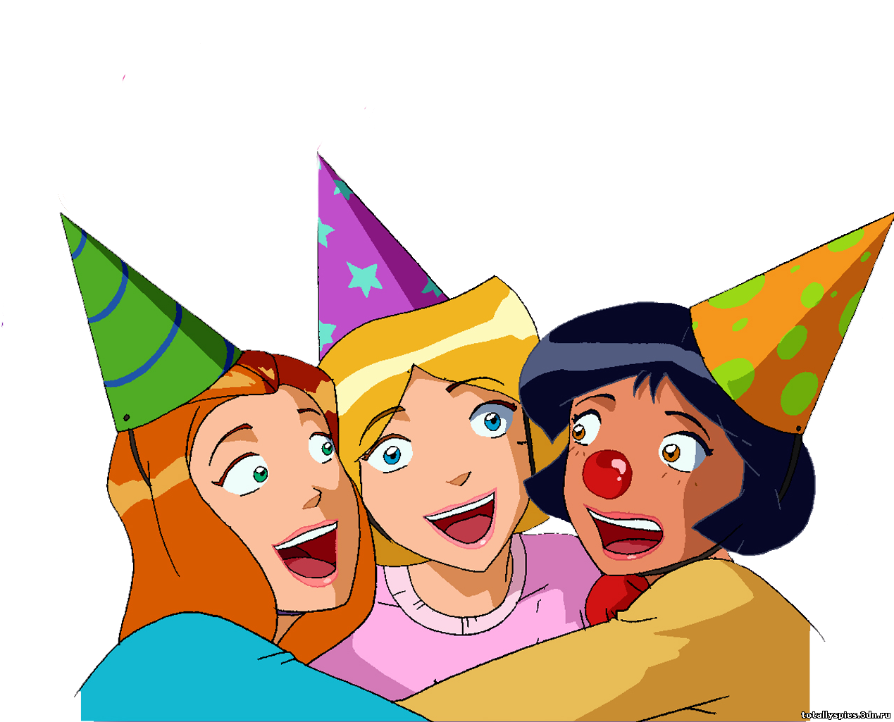 Сегодня, 2-го Октября, Мы Празднуем Первую Годовщину - Totally Spies (1280x1024), Png Download