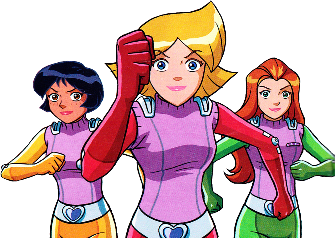 Yükle Totally Spies Information Pictures Free Downloadtotally - Cartoon (1100x900), Png Download