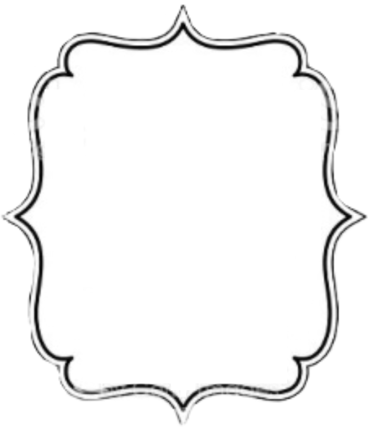 Border Title Frame Header Designfreetoedit (750x870), Png Download