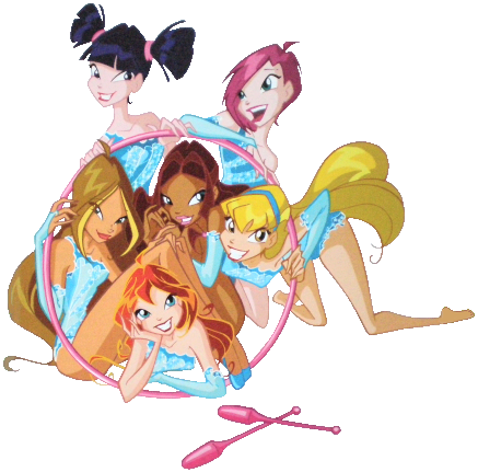 20 Winx Gymnastics Image By Pnatpb - Winx Power Show (437x431), Png Download