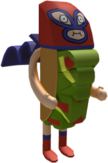 Macho Taco - Kirby Buckets Macho Taco (420x420), Png Download