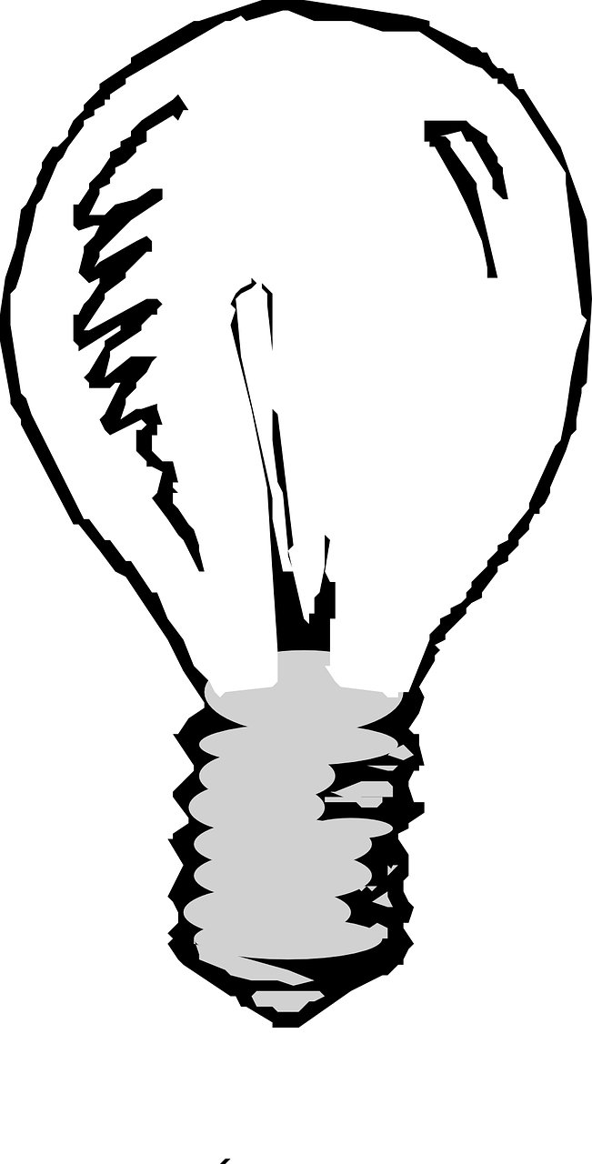 Light Bulb Cartoon Png (651x1280), Png Download