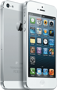 Iphone 5g Repair Prices - Iphone 5 White (500x350), Png Download