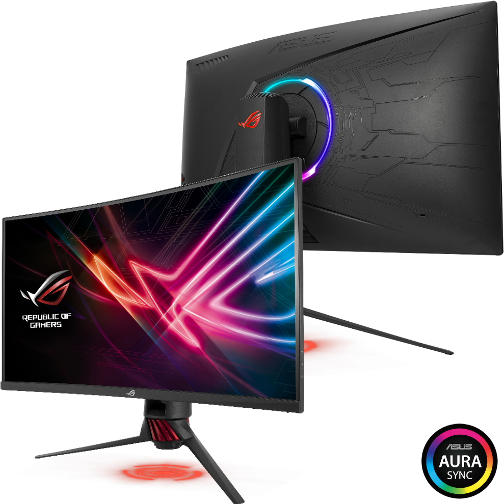 Rog Strix Xg32vq Comes With A 125% Srgb Gamut, So It - Asus Rog Strix Xg32vq (1000x1000), Png Download