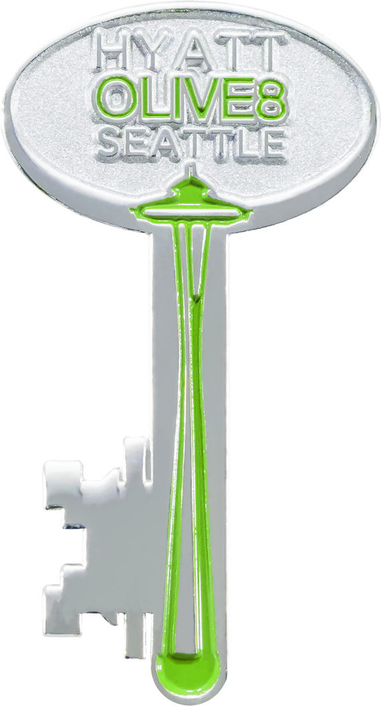 Custom Lapel Pin Advantages - Seattle (553x1024), Png Download