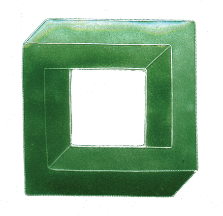 Impossible Square Pin (900x900), Png Download