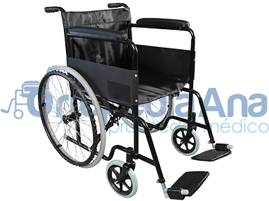 Silla De Ruedas Estándar Rin Rayos - Wheelchair (400x300), Png Download