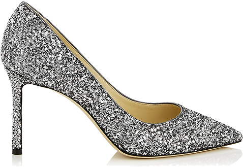 Ask For The Deeply Impractical Romy 85 ($675, Jimmychoo - Scarpe Con Swarovski (600x350), Png Download