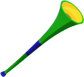 Vuvuzela - Vuvuzela Png (357x357), Png Download