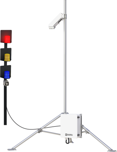 Lightning Warning System (386x500), Png Download