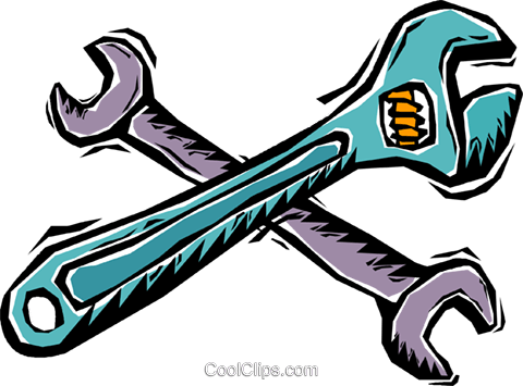 Llave Inglesa, Llave Ajustable Libres De Derechos Ilustraciones - Png Chave De Fenda (480x355), Png Download
