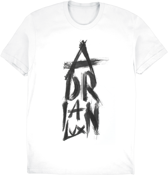 Brush Slim Tee - Calligraphy (600x600), Png Download