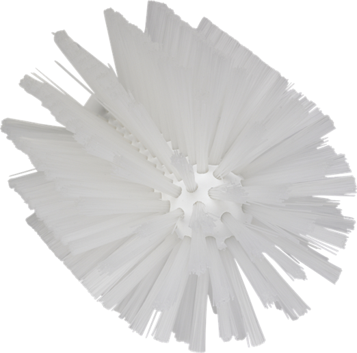 Pipe Cleaning Brush F/handle, Ø103 Mm, Medium, White - Vikan 5380 - 103 - Tube Brush - 4" - White (522x515), Png Download