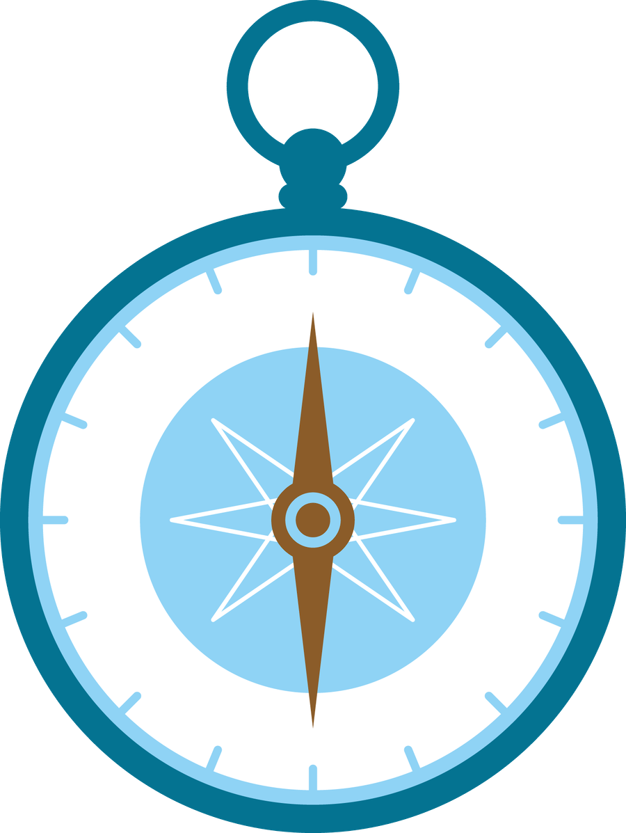 Explorer Clipart Compass Star - Brujula Marinero Png (900x1197), Png Download