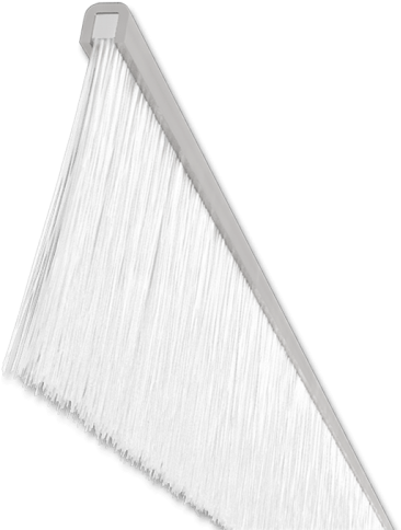 Clear Brush Side Seals - Door (500x500), Png Download