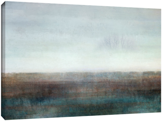 Landscape Ground Fog Graphic Art On Wrapped Canvas - Visual Arts (600x495), Png Download