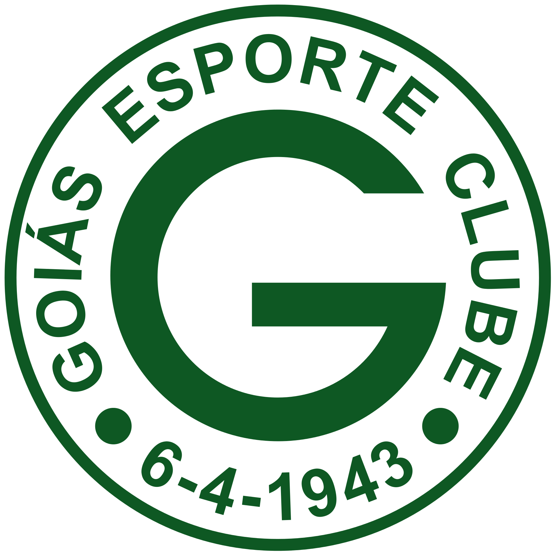 In Brazil Like The Club Because Of Its Colors Or Because - Goias Esporte Clube (2000x2000), Png Download