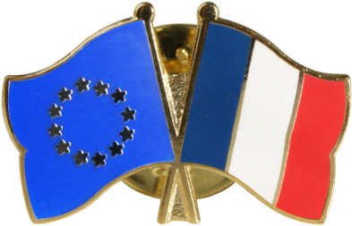 Pin's Épinglette De L'amitié Europe - Emblem (1500x997), Png Download