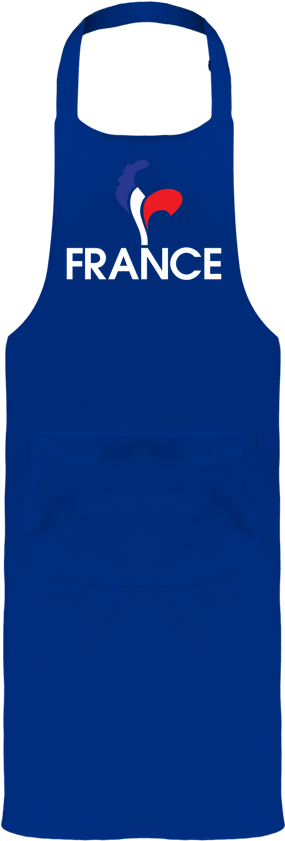 Tablier De Jardinier Ou Sommelier Avec Poche France - Apron (690x850), Png Download