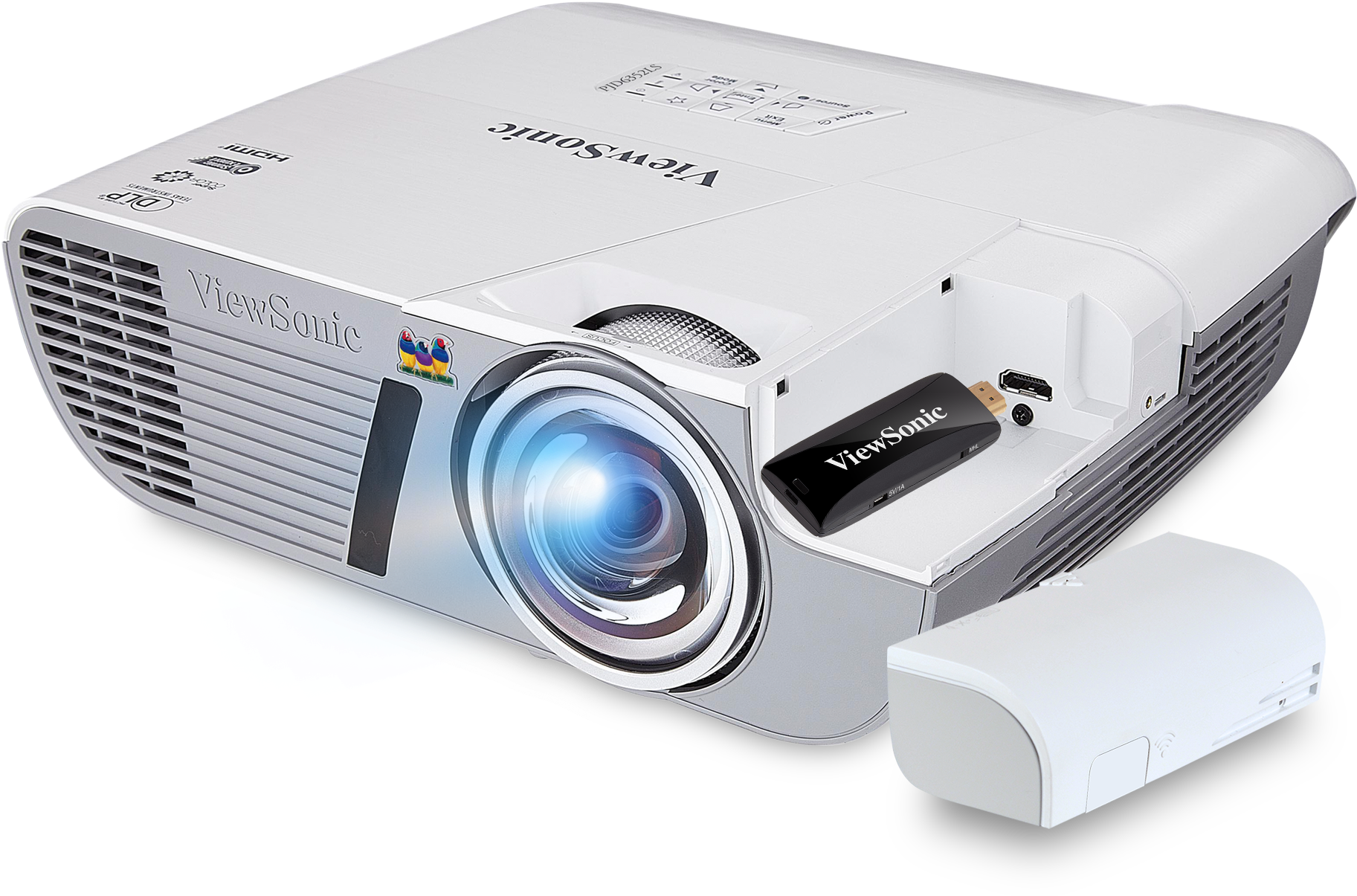 View Larger - Viewsonic Pjd6352ls (1875x1250), Png Download