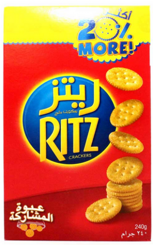 Nabisco Ritz Crackers - 13.7 Oz Box (500x500), Png Download