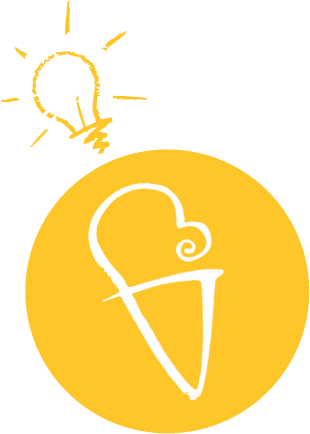 We Pack A Whole Glass Of Milk Into Each Scoop Of Fic - Fruits In Ice Cream Logo (310x434), Png Download