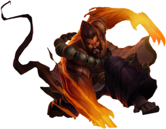 Spirit Guard Udyr Png - Lol Udyr Render (1024x521), Png Download
