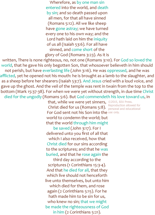 Text Art Cross (532x738), Png Download