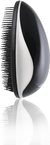 Detangle Brush Compact Black And White - Bangle (500x500), Png Download