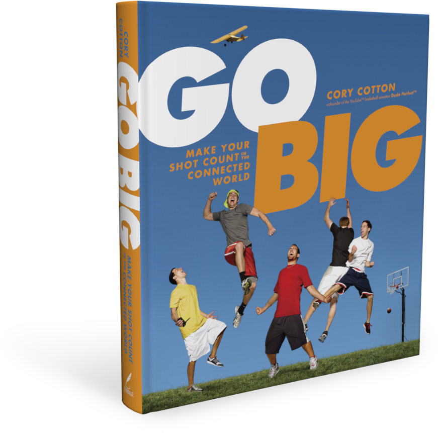 They Love And Use That Platform For A Cause Greater - Go Big: Make Your Shot Count (1032x978), Png Download
