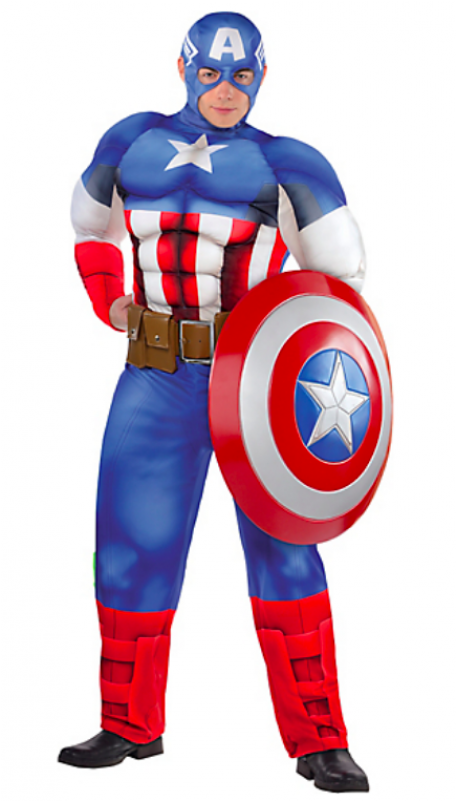Captain America Costumes (800x800), Png Download