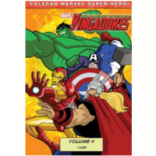 Marvel Avengers: Earth's Mightiest Heroes! Vol. 4 (dvd) (600x315), Png Download